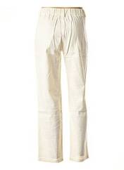 Pantalon large beige LA FEE MARABOUTEE pour femme seconde vue