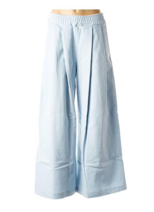 Pantalon large bleu LA FEE MARABOUTEE pour femme