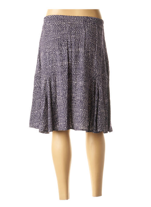Jupe mi-longue bleu LA FEE MARABOUTEE pour femme