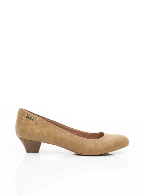 Escarpins beige ESPRIT pour femme