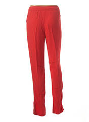 Pantalon droit rouge LA PETITE FRANCAISE pour femme seconde vue