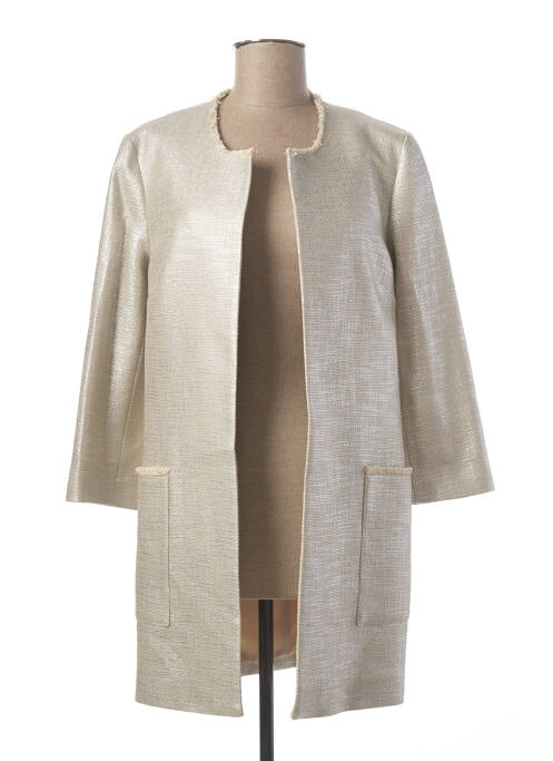 Manteau long beige R95TH pour femme