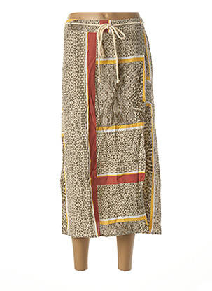 Jupe longue beige DIANE LAURY pour femme