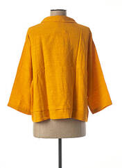 Veste casual orange DIVA pour femme seconde vue