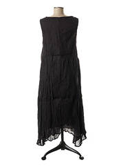 Robe longue noir CHADIA pour femme seconde vue