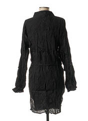 Robe mi-longue noir CHADIA pour femme seconde vue