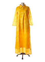 Robe longue jaune MANU REVA pour femme seconde vue