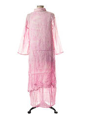 Robe longue rose MANU REVA pour femme seconde vue