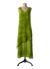 Robe longue vert MANU REVA pour femme seconde vue