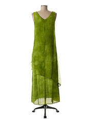Robe longue vert MANU REVA pour femme seconde vue