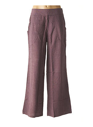 Pantalon large violet DIVA pour femme
