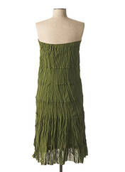 Robe mi-longue vert TERRÉ pour femme seconde vue
