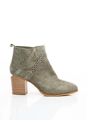 Bottines/Boots vert ALPE pour femme