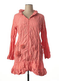 Veste casual coupe cintrée orange L33 femme