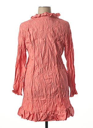 Veste casual coupe cintrée orange L33 femme