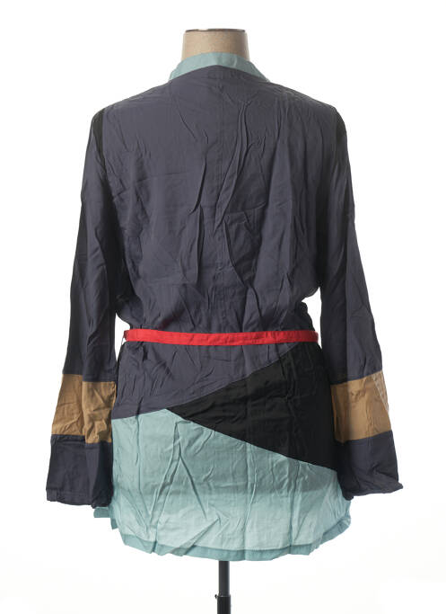 Tunique manches longues bleu L33 pour femme