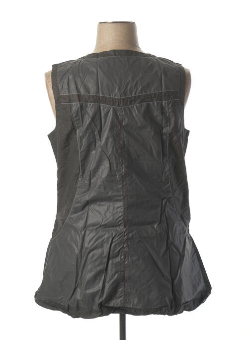 Gilet sans manche gris VIRGINIE & MOI pour femme