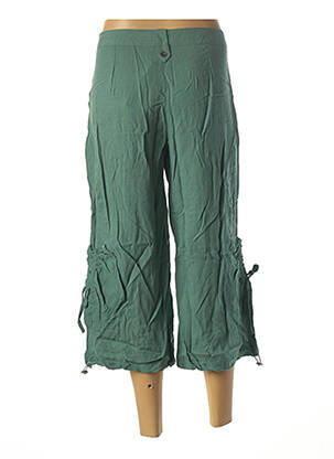 Pantacourt taille basse taille basse vert L33 femme