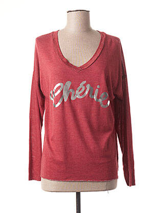 Pull rouge GIULIA NOTTE pour femme