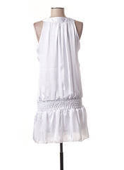 Robe mi-longue blanc THENA pour femme seconde vue