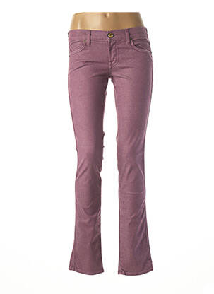 Pantalon slim violet FOR ALL MANKIND pour femme