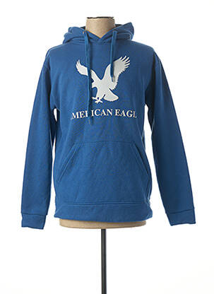 Sweat-shirt à capuche bleu AMERICAN EAGLE pour femme