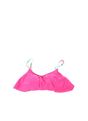 Haut de maillot de bain rose KIWI pour femme
