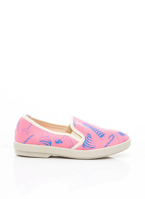 Slip ons rose RIVIERAS pour fille