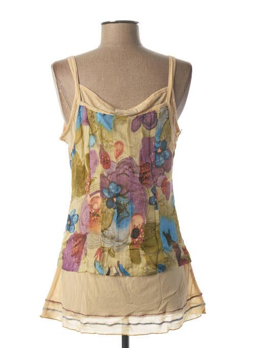 Tunique manches longues beige L33 pour femme