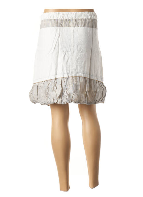 Jupe courte blanc VIRGINIE & MOI pour femme
