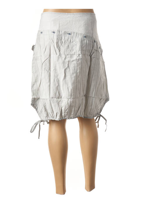 Jupe mi-longue gris L33 pour femme