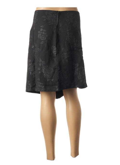 Jupe mi-longue noir L33 pour femme