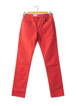 Jeans coupe slim orange LEVIS pour homme
