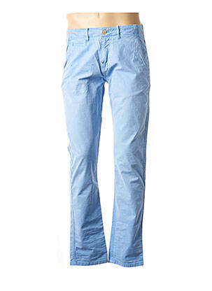 Pantalon chino bleu DESIGUAL pour homme