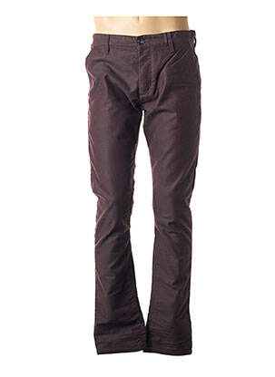 Pantalon chino violet CHEFDEVILLE pour homme