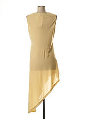 Robe mi-longue beige FUEGO WOMAN pour femme seconde vue