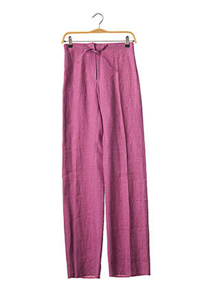 Pantalon droit violet OLIVIER STRELLI pour femme