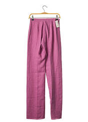 Pantalon droit violet OLIVIER STRELLI pour femme seconde vue