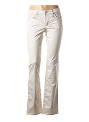 Pantalon slim beige VERSACE JEANS COUTURE pour femme seconde vue