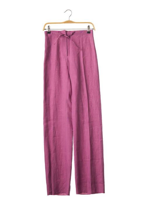 Pantalon droit violet OLIVIER STRELLI pour femme