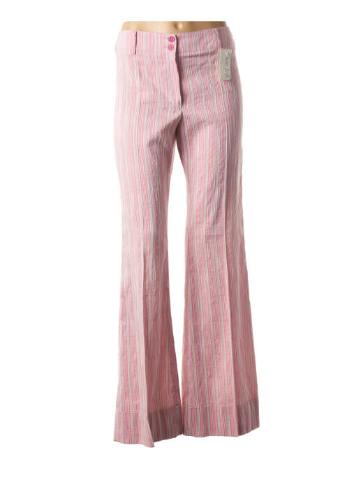Pantalon flare rose OLIVIER STRELLI pour femme