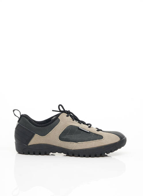 Baskets semelle amovible marron SHIMANO homme