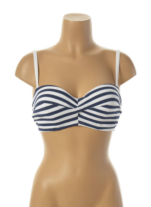 Haut de maillot de bain bleu FREYA pour femme