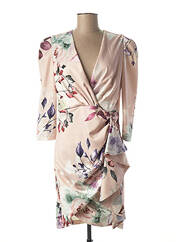 Robe courte rose RINASCIMENTO pour femme seconde vue