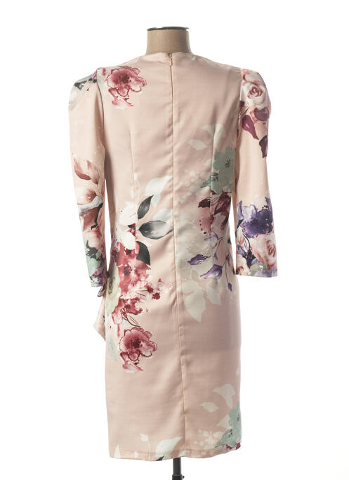 Robe courte rose RINASCIMENTO pour femme