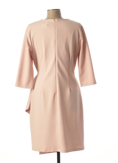 Robe mi-longue beige RINASCIMENTO pour femme