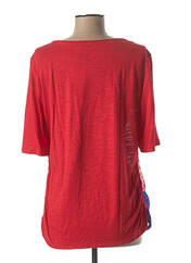 T-shirt rouge LE COMTE pour femme seconde vue