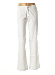 Pantalon droit blanc TEDDY SMITH pour femme seconde vue