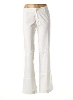Pantalon droit blanc TEDDY SMITH pour femme