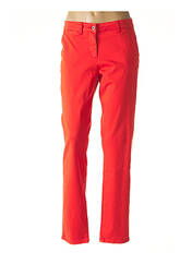 Pantalon chino orange WOMENS BEST pour femme seconde vue